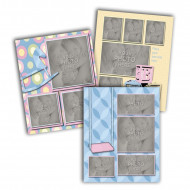 8.5" x 11" Scrapbook Pages (Portrait A)